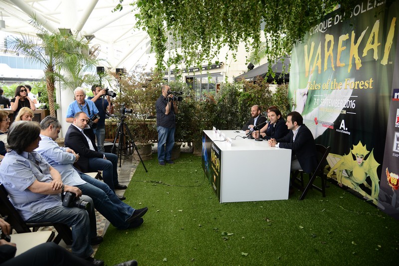 Cirque Du Soleil Press Conference